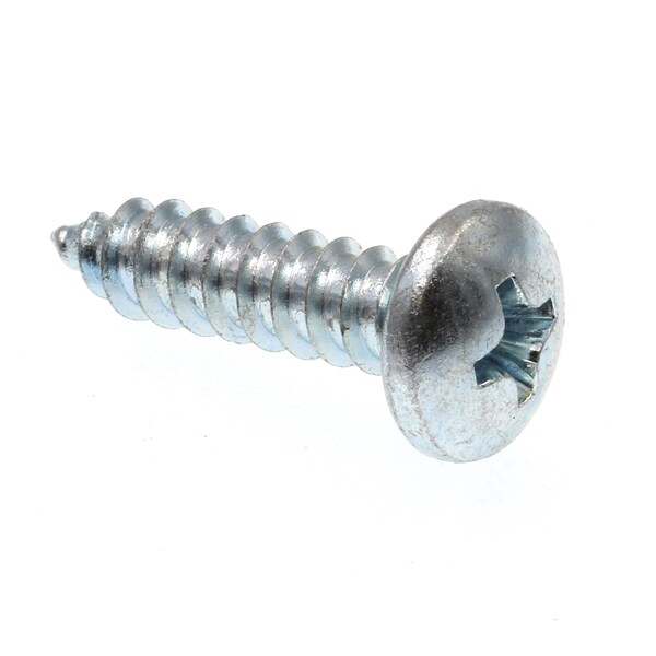 Prime-Line Sheet Metal Screw, #10 x 3/4 in, Zinc Plated Pan Head Phillips Drive, 100 PK 9020270 - main